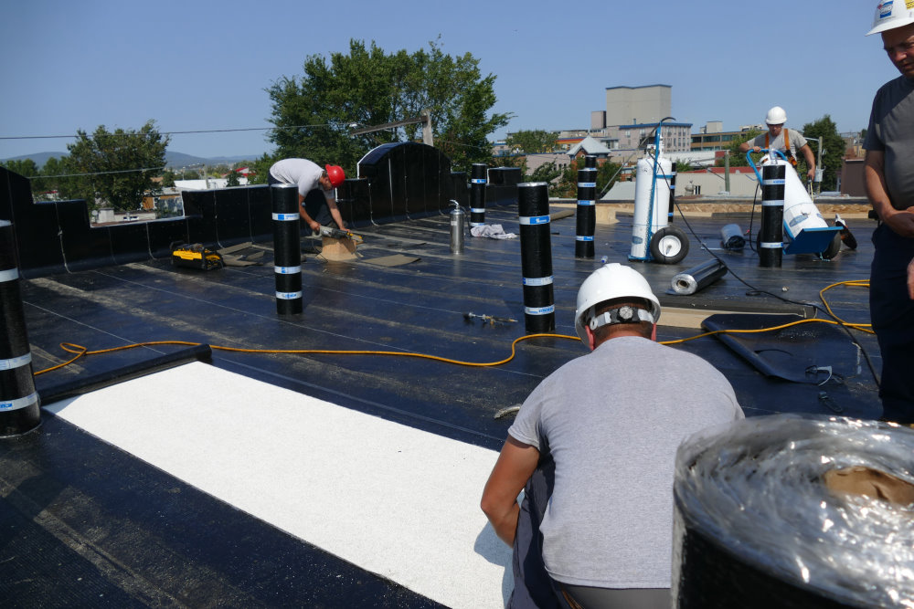 Membrane élastomère Vieux-Québec